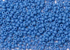 Бисер Чехия круглый 10/0 500г 63080 голубой