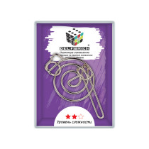 " DELFBRICK" DLM- 29 Головоломка металлическая " Спираль" 4 элемент. 