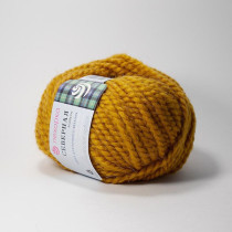 Пряжа Пехорская ПТ " Северная" 40% акрил, 30% ангора, 30% полутонкая шерсть 50 г 50 м №447 горчица. Цена за упаковку 10 шт