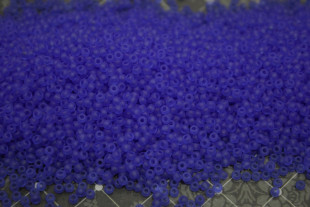 Бисер Чехия круглый 10/0 50г 30030m синий матовый