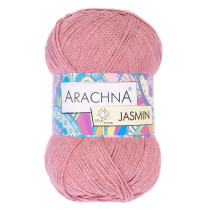 Пряжа ARACHNA "JASMIN" 80% хлопок, 20% полиэстер 5 * 100 г 250 м №161 античная роза. Цена за упаковку 5 шт