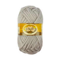 Пряжа ADELIA " FAST" 78% акрил, 22% шерсть 3 * 150г 45 м №11 св. серый. Цена за упаковку 3 шт