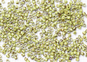 Бисер Япония MIYUKI Delica цилиндрический 10/0 5г DBM2265 Шартрез Пикассо непрозрачный