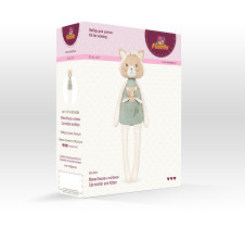 Набор для шитья " Miadolla" MD- 0368 Мама Кошка и котенок