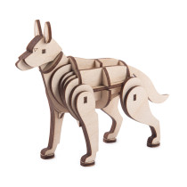 " REZARK" NIZ- 16 Серия " Живая природа" Пазл 3D 42 элемент. Собака