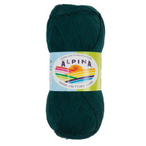 Пряжа ALPINA " VIVEN" 100% бамбук 10 * 50г 405 м №31 т. зеленый. Цена за упаковку 10 шт