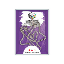 " DELFBRICK" DLM- 31 Головоломка металлическая " Звезда" 6 элемент. 