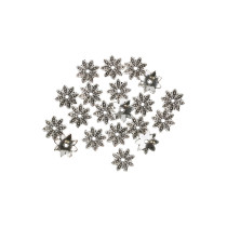 " Zlatka" Розетка для бус MFR- 18 9 мм 20 шт 01 под античное серебро