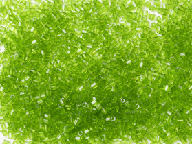 Бисер чешский PRECIOSA рубка 11/0 50430 светло-зеленый прозрачный