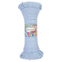 Пряжа ARACHNA " ZABAVA" 51% хлопок, 49% полиэстер 3 * 330 г ± 10 г 25 м №604 голубой. Цена за упаковку 3 шт.