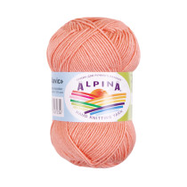 Пряжа ALPINA " SLAVIC" 70% вискоза, 30% шерсть 10 * 50г 140 м №06 св. коралловый. Цена за упаковку 10 шт