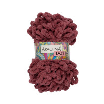 Пряжа ARACHNA "LAZY" 100% микрополиэстер 5 * 100 г 8.5 м №15 античная роза. Цена за упаковку 5 шт