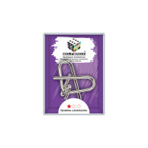 " DELFBRICK" DLM- 21 Головоломка металлическая " Сердце" 2 элемент. 