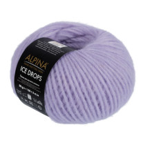 Пряжа ALPINA " ICE DROPS" 58% альпака, 14% шерсть, 28% полиамид 50 г 150 м №10 сиреневый. Цена за упаковку 10 шт