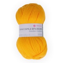 Пряжа Пехорская ПТ " Кроссбред Бразилии" 50% мериносовая шерсть, 50% акрил 100 г 500 м №340 листопад. Цена за упаковку 5 шт