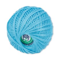 Пряжа ПНК Кирова " Ирис" 100% мерсеризованный хлопок 25 г 150 м №3006 св. морская волна. Цена за упаковку 20 шт