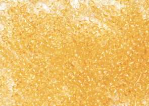 Бисер Чехия круглый 10/0 500г 01182 тёмно-жёлтый