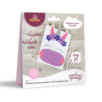 Набор для шитья " Miadolla" TF- 0359 Обложка для тетради " Единорог" 