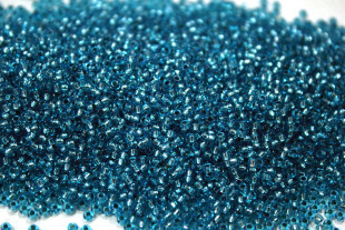 Бисер Чехия круглый 10/0 50г 18265 бирюзовый