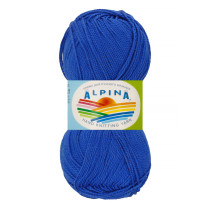 Пряжа ALPINA "HOLLY" 100% мерсеризованный хлопок 10 * 50г 200 м №546 яр.синий. Цена за упаковку 10 шт