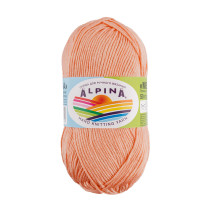 Пряжа ALPINA " MELISSA" 95% вискоза, 5% кашемир 10 * 50г 125 м №15 оранжевый. Цена за упаковку 10 шт