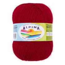 Пряжа ALPINA " WHITE RABBIT" 55% пух кролика, 45% нейлон 10 * 50г 300 м №220 бордовый. Цена за упаковку 10 шт