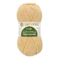 Пряжа Пехорская ПТ " Народная" Шерсть- 30%, Акрил- 70% 100 г 220 м №279 шампанское. Цена за упаковку 5 шт