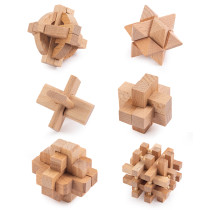 " DELFBRICK" DLS- 23 Набор Головоломок деревянных №2 55 элемент. 