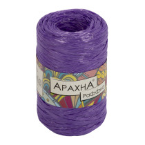 Пряжа ARACHNA " Raffia" 100% полипропилен 5 * 50г ± 10 г 200 м №29 сиреневый. Цена за упаковку 5 шт