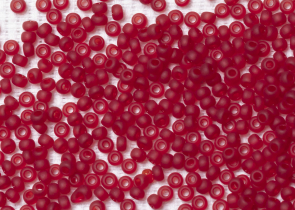 Бисер Чехия круглый 10/0 500г 90090m гранатовый матовый