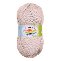 Пряжа ALPINA " STELLA" 50% альпака, 45% мериносовая шерсть, 5% металлизированный полиамид с люрексом 100 г 250 м №92 св. розовый. Цена за упаковку 3 шт