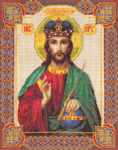 Набор для вышивания "PANNA" CM- 0808 ( ЦМ- 0808 ) " Икона Господь Вседержитель" 
