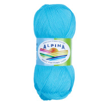 Пряжа ALPINA " VIVEN" 100% бамбук 10 * 50г 405 м №11 св. голубой. Цена за упаковку 10 шт