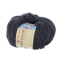 Пряжа Пехорская ПТ " Детский каприз" 50% мериносовая шерсть, 50% микрофибра 50 г 225 м №035 маренго ( т. серый) . Цена за упаковку 10 шт