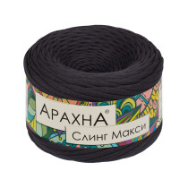 Пряжа ARACHNA " Sling Maxi" 100% хлопок 4 * 300 г ± 30 г 100 м №50 т. серый. Цена за упаковку 4 шт