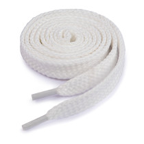 Шнурки для обуви  Могилев т. 5 10 мм 150 см белый. Цена за 25 пар (упаковка)