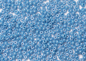 Бисер Чехия круглый 10/0 50г 68050 голубой