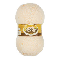 Пряжа ADELIA " ANASTASIA" 100% акрил 5 * 100 г 330 м №05 молочный. Цена за упаковку 5 шт