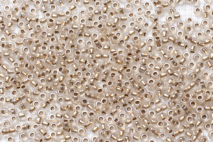 Бисер Чехия круглый 10/0 500г 68506 светло-бронзовый