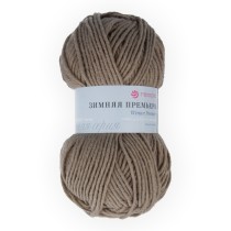 Пряжа Пехорская ПТ " Зимняя премьера" 50% мериносовая шерсть, 50% акрил 100 г 150 м №274 серо- бежевый. Цена за упаковку 10 шт