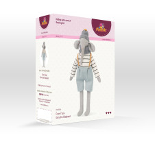 Набор для шитья " Miadolla" CN- 0354 Слон Гэри