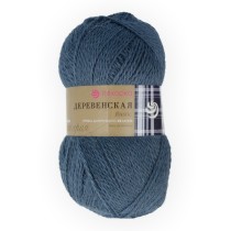 Пряжа Пехорская ПТ " Деревенская" 100% шерсть 100 г 250 м №039 серо- голубой. Цена за упаковку 10 шт