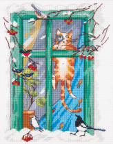 Набор для вышивания "PANNA" VK-7004 ( ВК-7004 ) "Орнитолог"