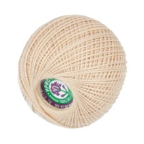 Пряжа ПНК Кирова " Ирис" 100% мерсеризованный хлопок 25 г 150 м №5902 бежевый. Цена за упаковку 20 шт