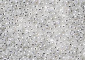 Бисер Чехия круглый 10/0 50г 37342 светло-серый