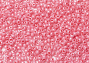 Бисер Чехия круглый 10/0 50г 16998 розовый