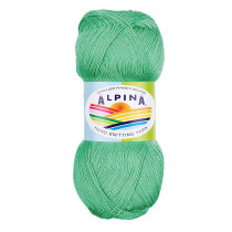 Пряжа ALPINA " VIVEN" 100% бамбук 10 * 50г 405 м №20 св. зелёный. Цена за упаковку 10 шт