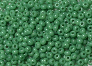 Бисер Чехия круглый 10/0 50г 52240 зелёный