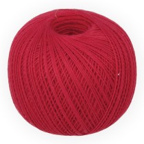 Пряжа ПНК Кирова " Роза" 100% мерсеризованный хлопок 50 г 330 м №0904 т. малиновый. Цена за упаковку 6 шт