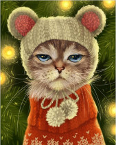 " ФРЕЯ" Пазл 500 элемент. PZL- 500/ 05 Угрюмый кот